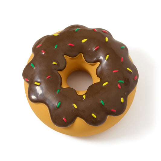 Pet Squeaky Donut Dog Toy